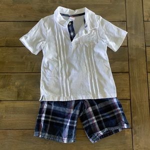 🍟 Gymboree Matching Plaid Short Set 🍟